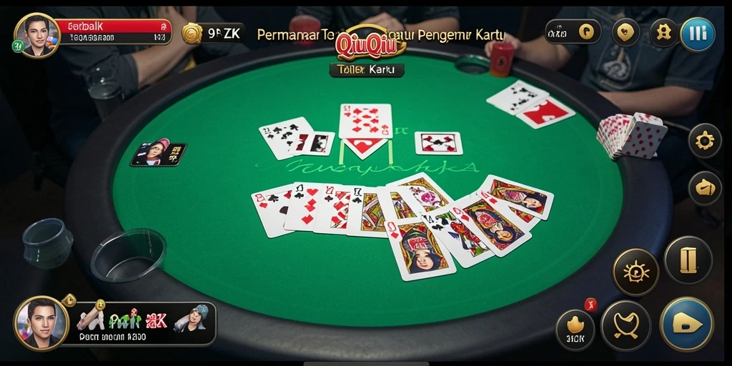 Tampilan gameplay menarik dari <strong>9ZK</strong> dalam QiuQiu.