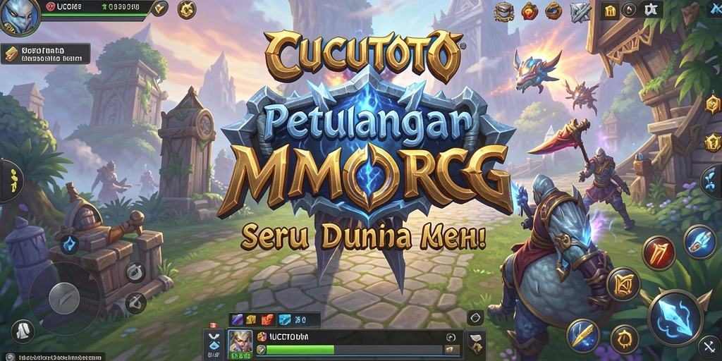 Tangkapan layar petualangan seru dalam CUCUTOTO dengan grafis menakjubkan.