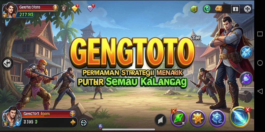 Gameplay menarik dari GENGTOTO saat merumuskan strategi.