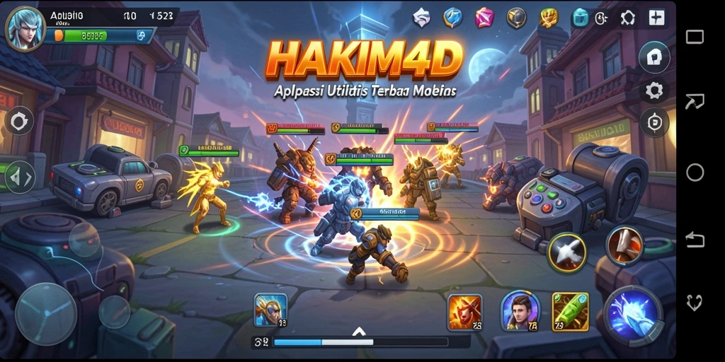 Tampilan antarmuka user-friendly HAKIM4D yang memudahkan navigasi.