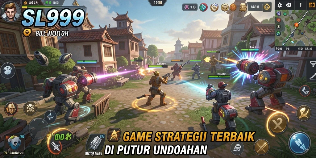 Tampilan gameplay SL999 yang menakjubkan dan penuh strategi.